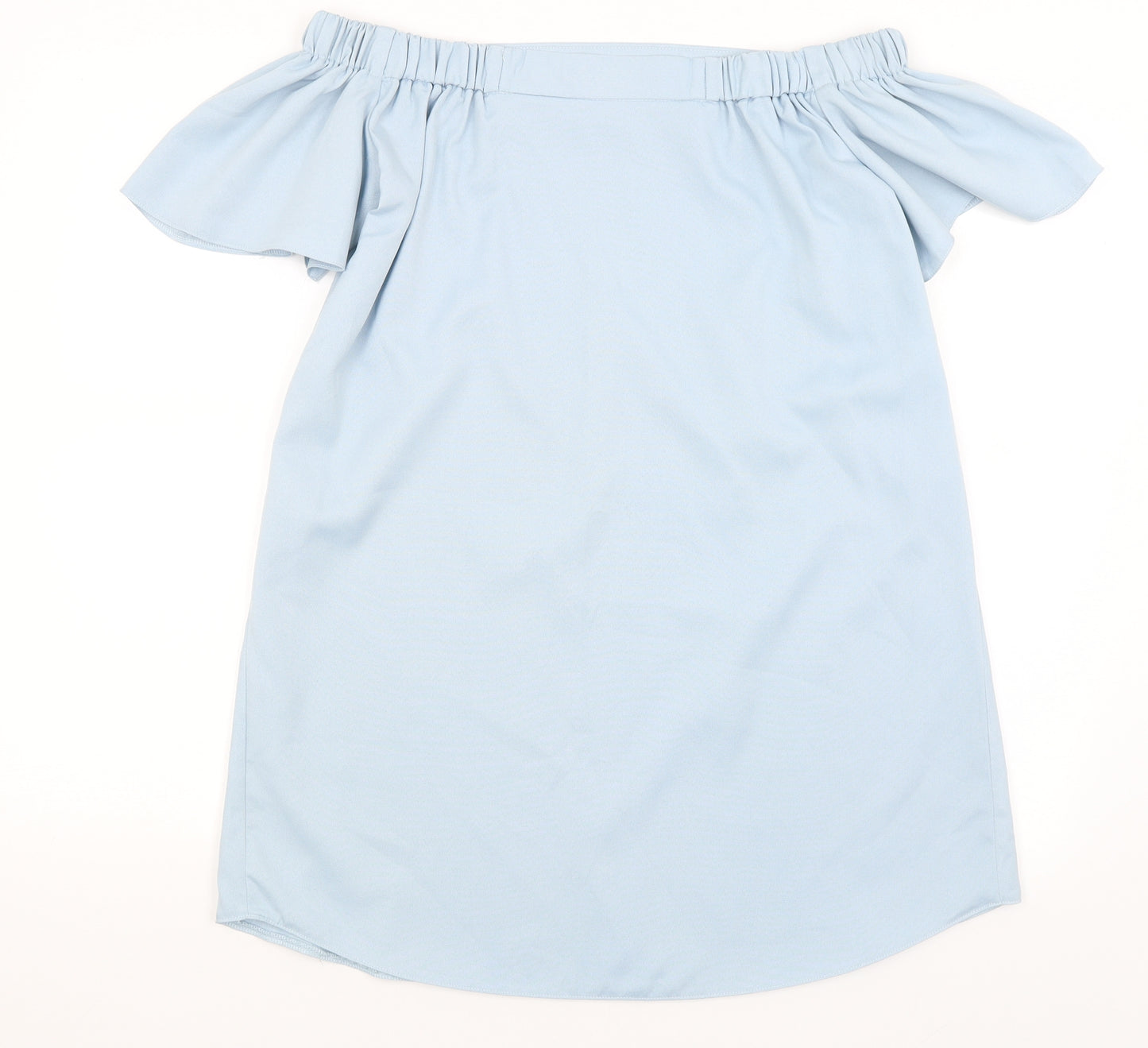 Missguided Womens Blue   Basic T-Shirt Size 8