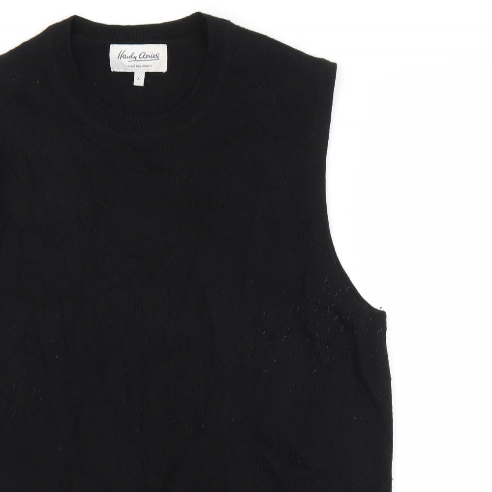 Hardy A Womens Black   Vest Jumper Size XL