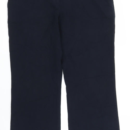 NEXT Womens Blue   Trousers  Size 14 L25 in