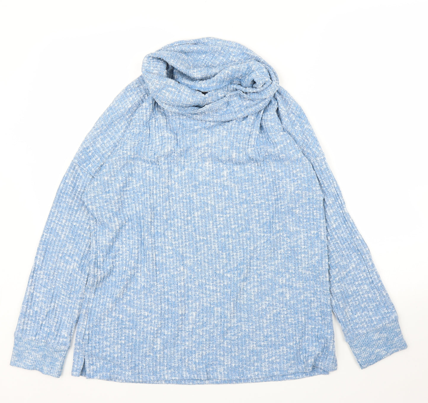 Nutmeg Womens Blue   Pullover Jumper Size M