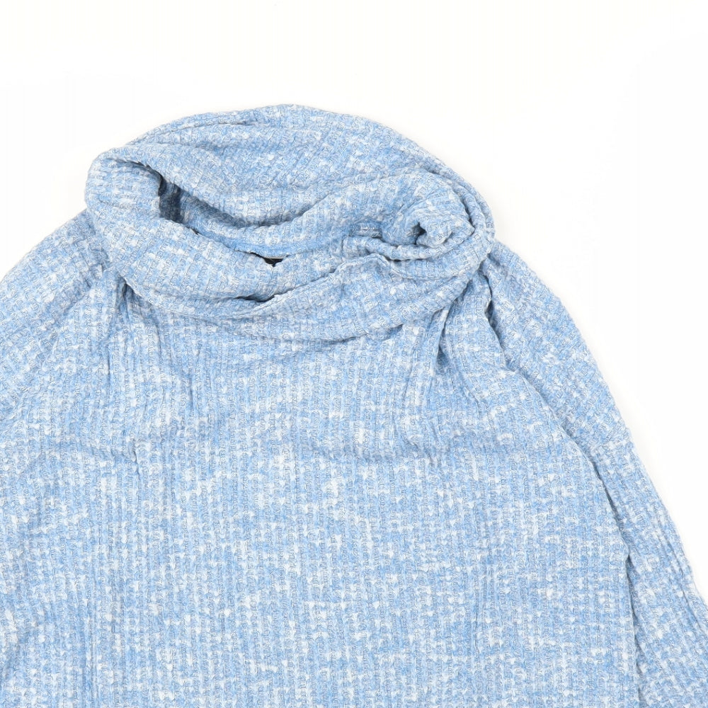 Nutmeg Womens Blue   Pullover Jumper Size M