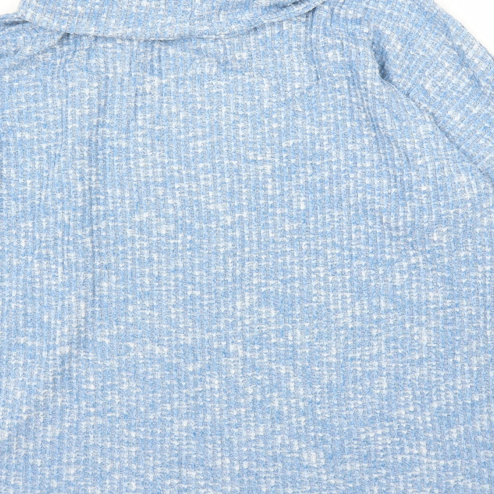 Nutmeg Womens Blue   Pullover Jumper Size M