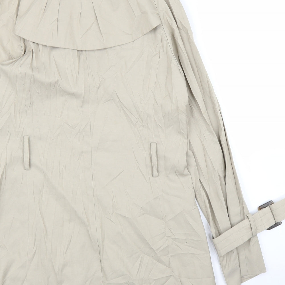 Pendle Mens Beige   Trench Coat Coat Size S