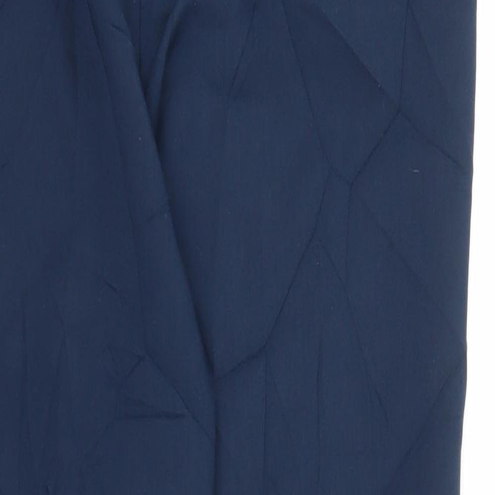 New Look Womens Blue   Pedal Pusher Trousers Size 14 L25 in