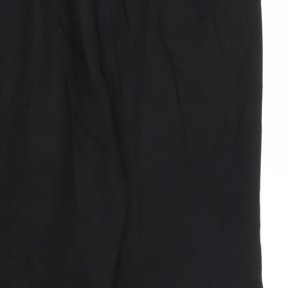 South Womens Black   Trousers  Size 16 L23 in