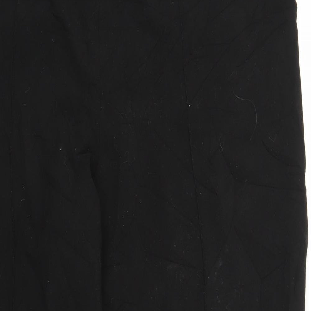 Auton Womens Black   Trousers  Size 16 L25 in