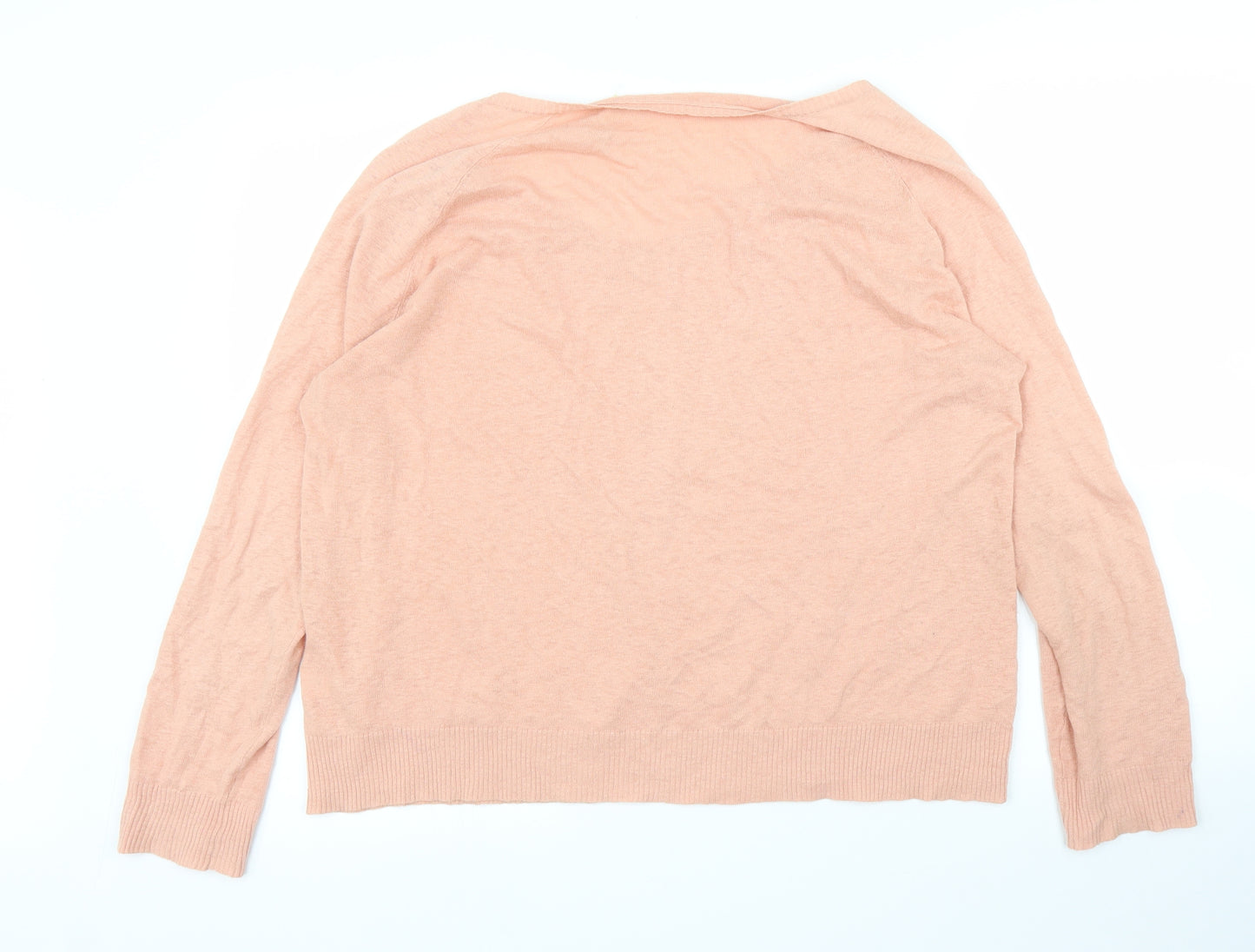 Hush Womens Pink   Pullover Jumper Size M