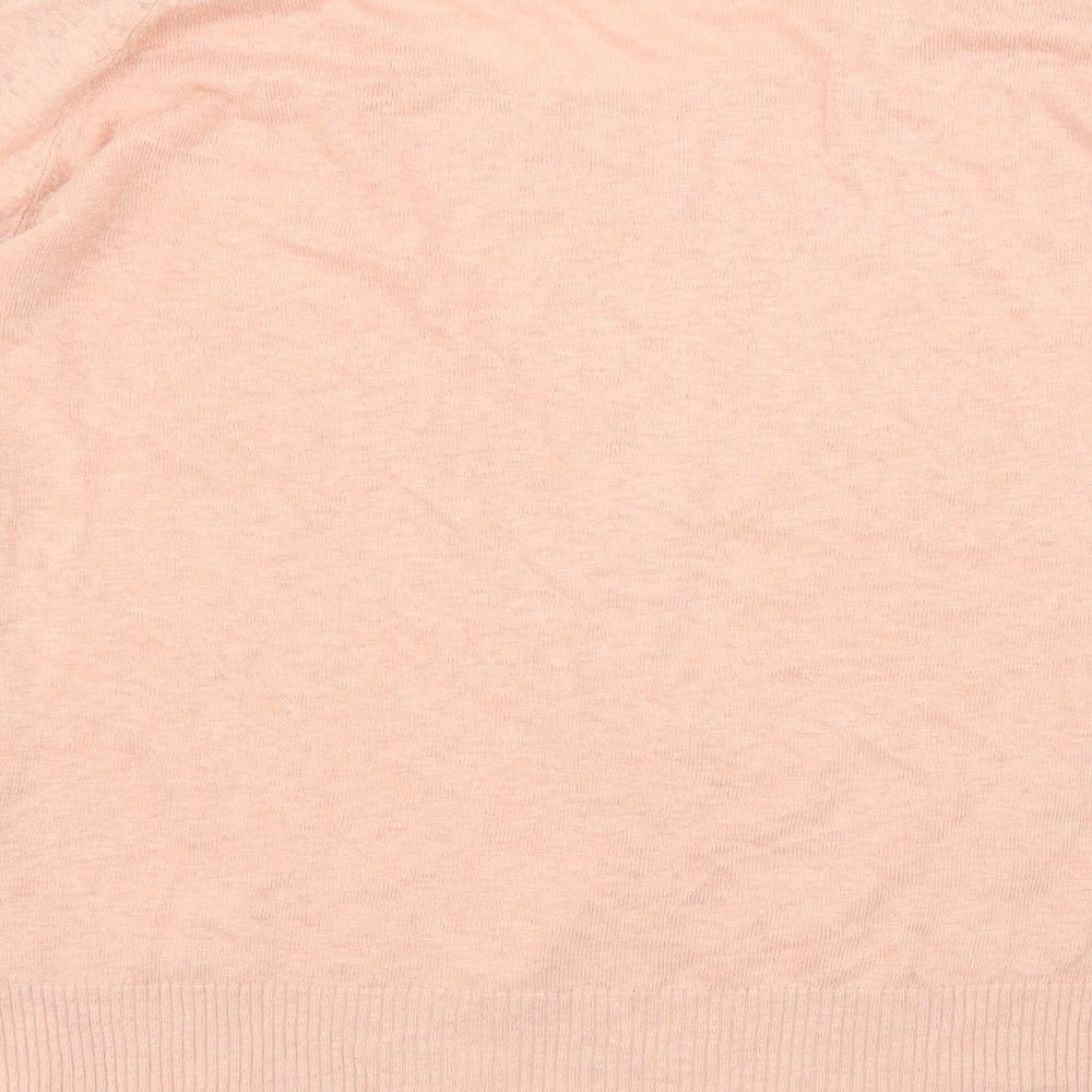 Hush Womens Pink   Pullover Jumper Size M