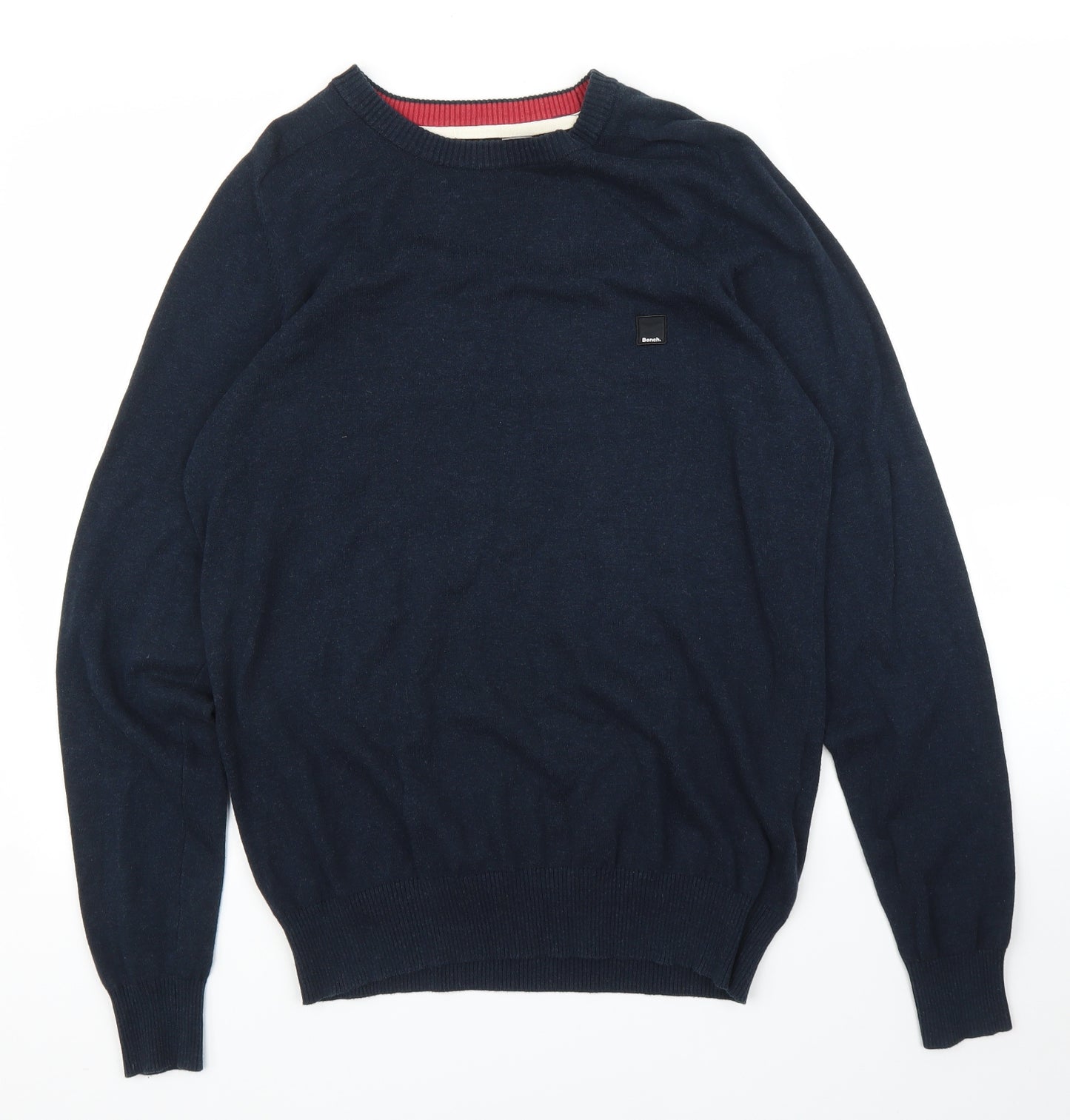 Bench Mens Blue   Pullover Jumper Size M