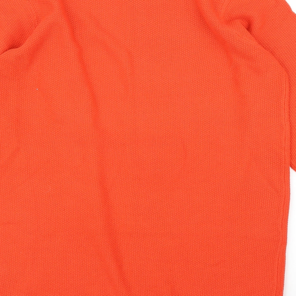 EWM Womens Orange   Cardigan Jumper Size XL