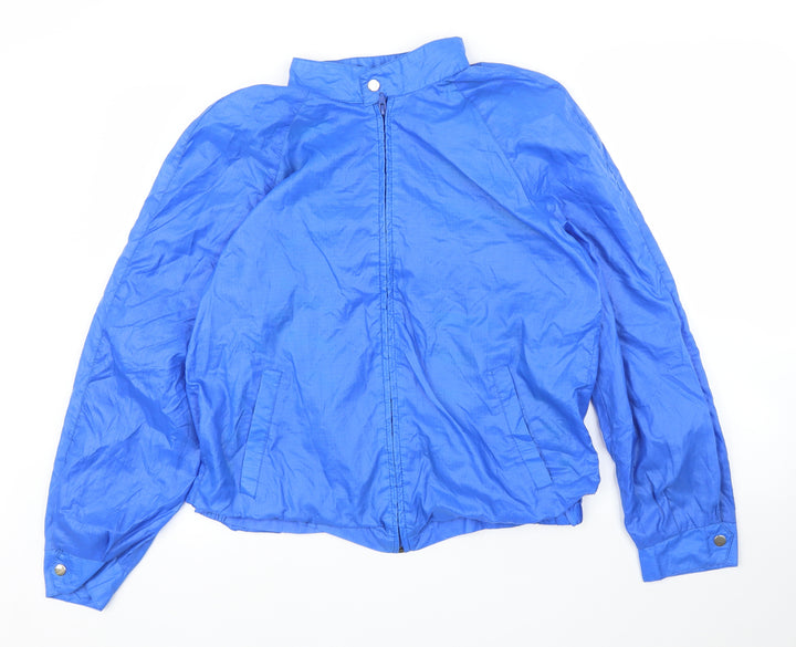 prew Womens Blue   Rain Coat Coat Size 10