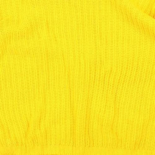Peacocks Womens Yellow   Pullover Jumper Size M