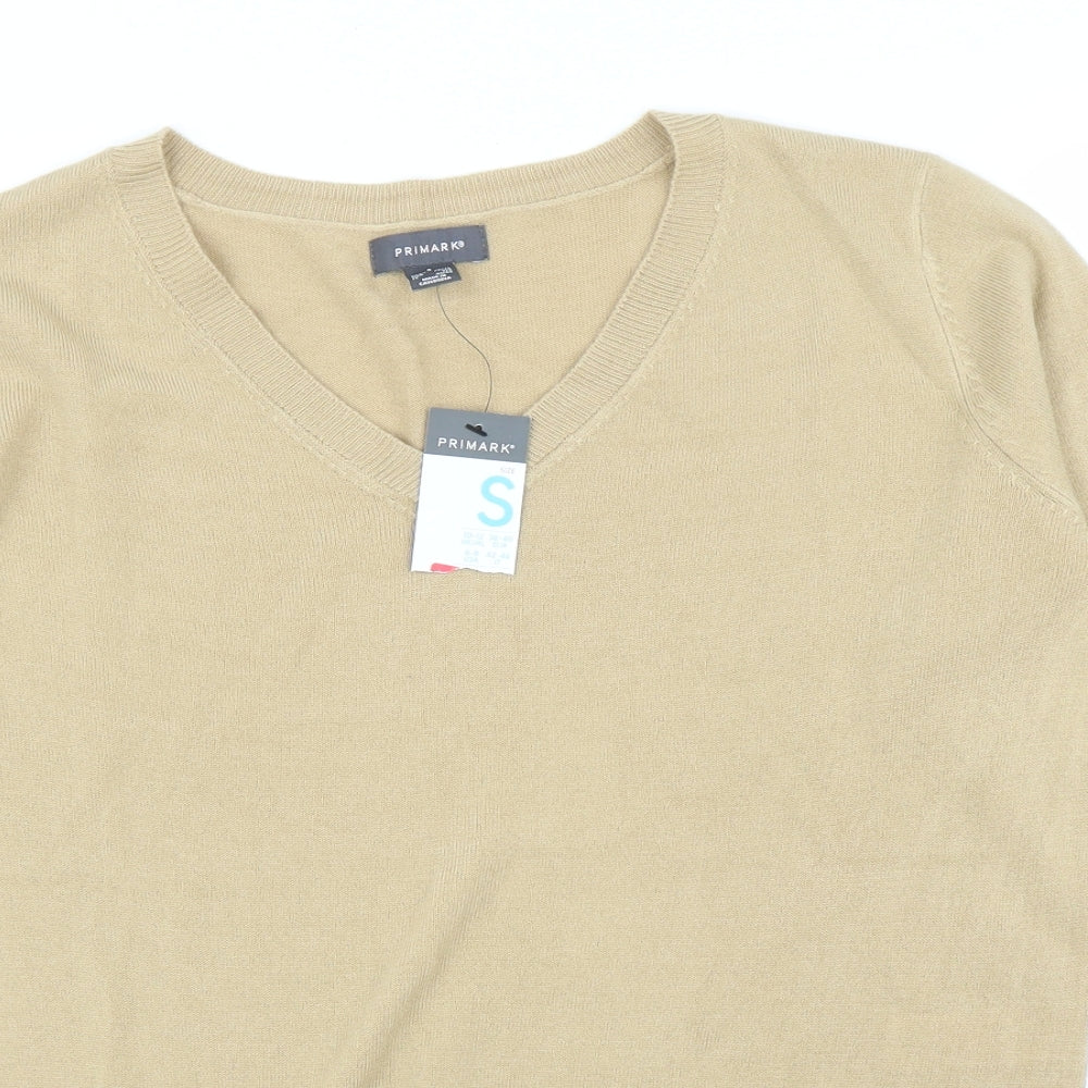 Primark Womens Beige   Pullover Jumper Size S
