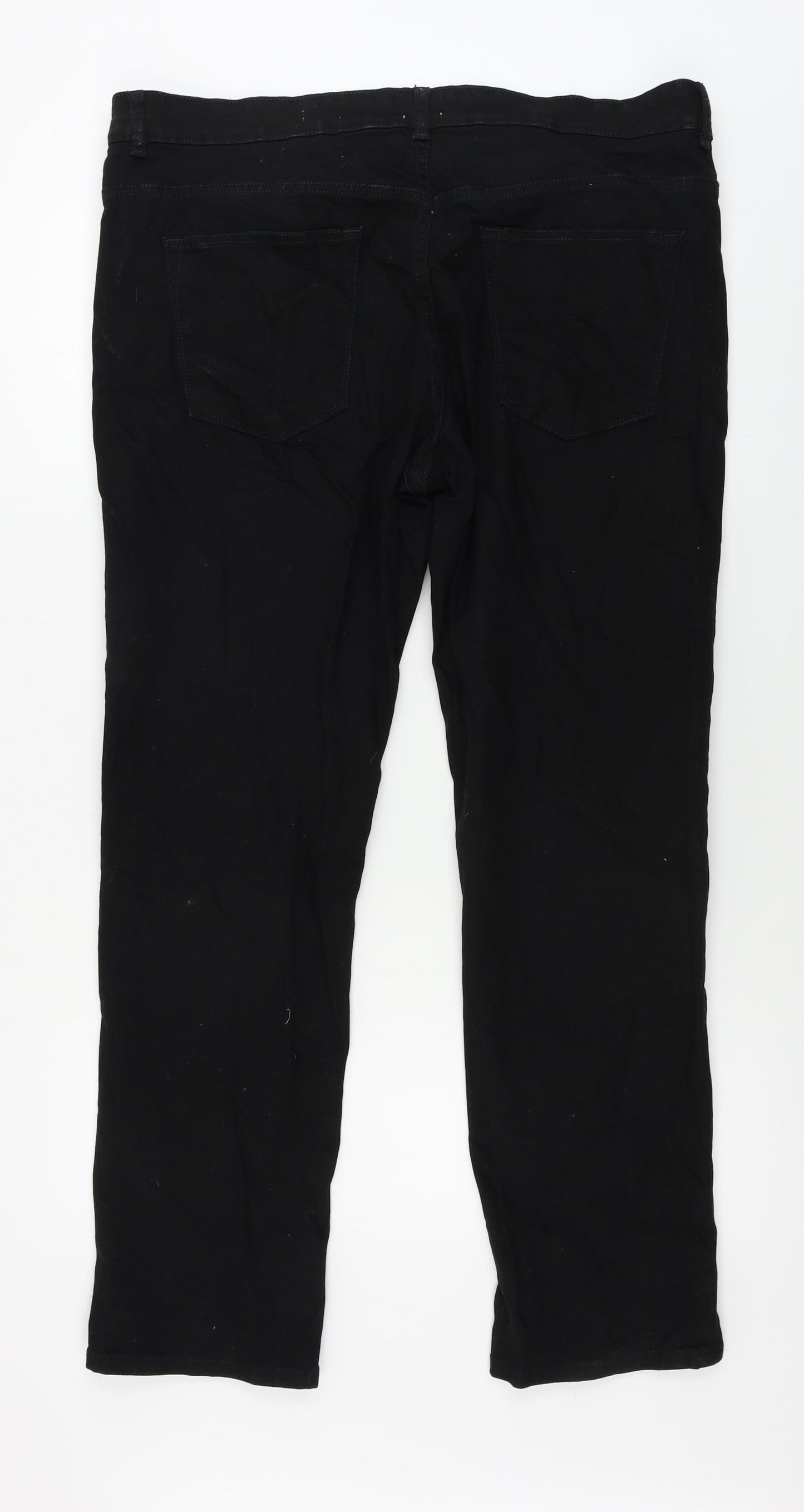 Easy  Mens Black   Straight Jeans Size 38 in L27 in