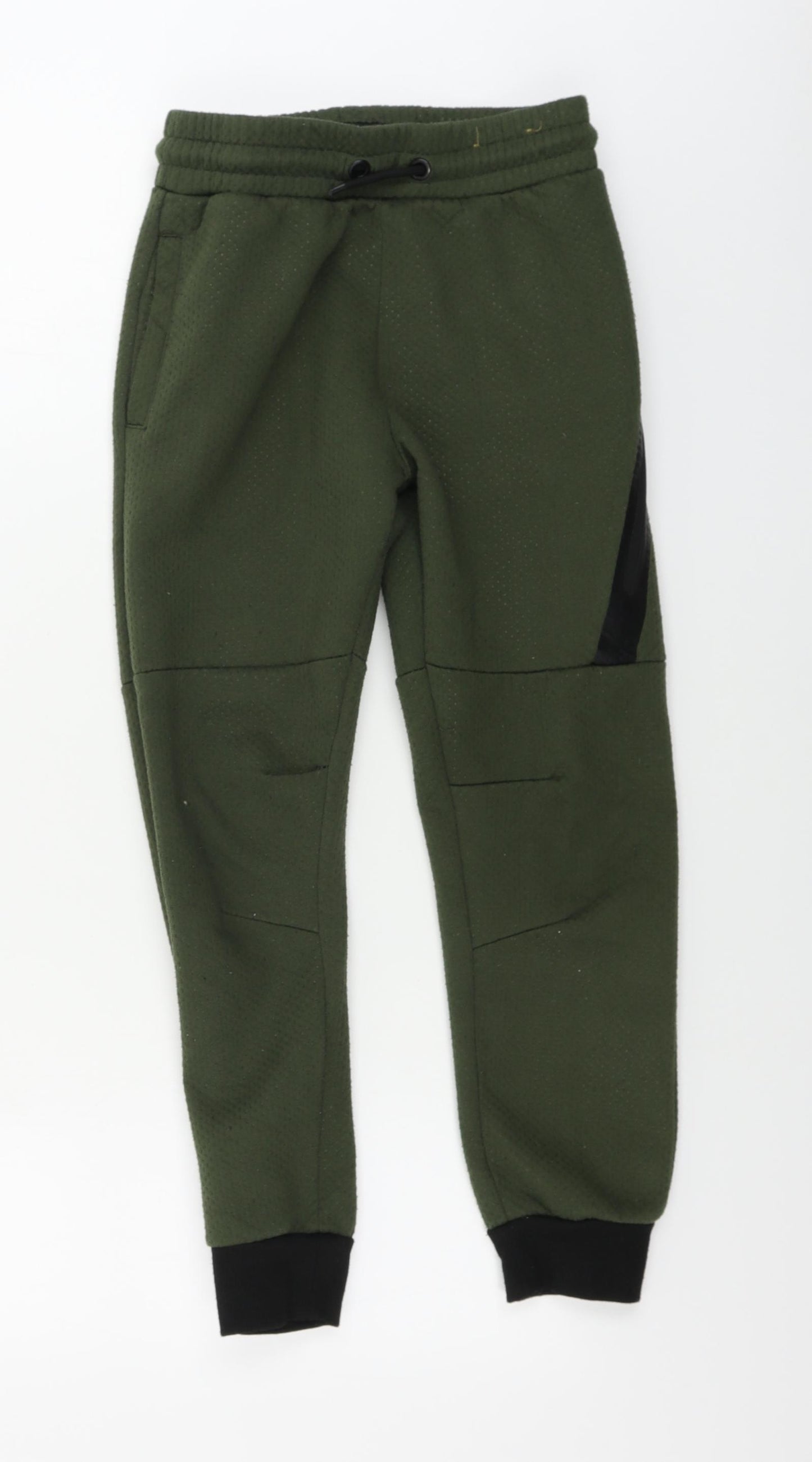 Primark  Boys Green   Sweatpants Trousers Size 9-10 Years