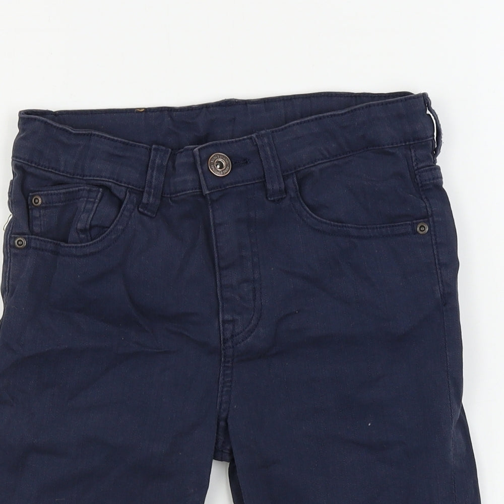 H&M  Boys Blue   Chino Shorts Size 9-10 Years