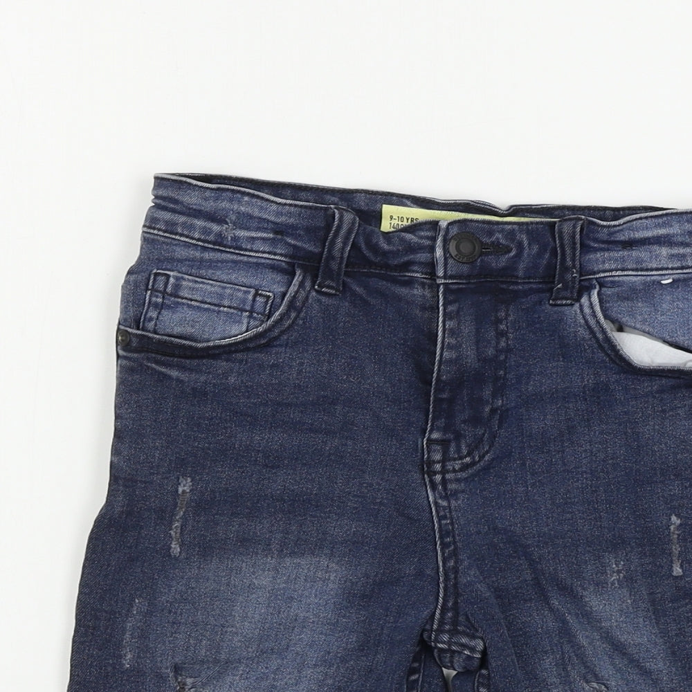 denim co Boys Blue   Chino Shorts Size 9-10 Years