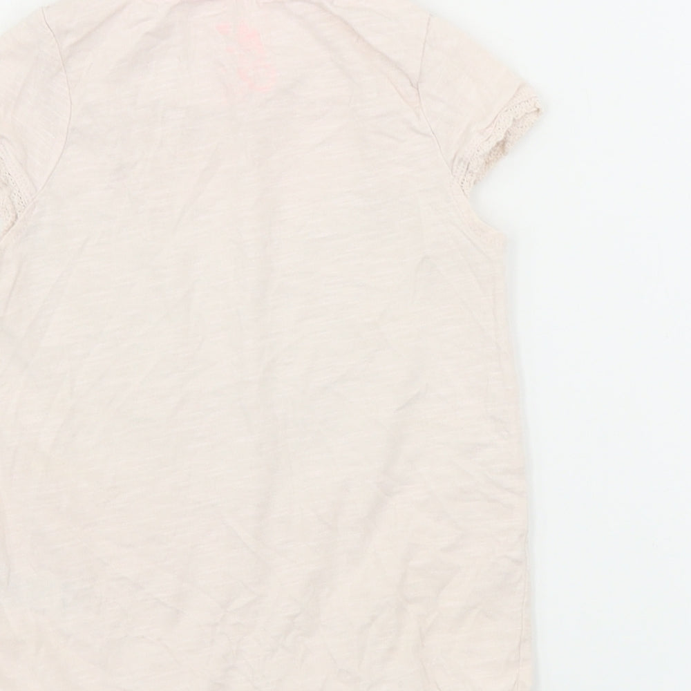 F&F  Girls Pink   Basic T-Shirt Size 4-5 Years