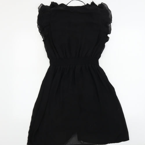 H&M  Womens Black   A-Line  Size 10