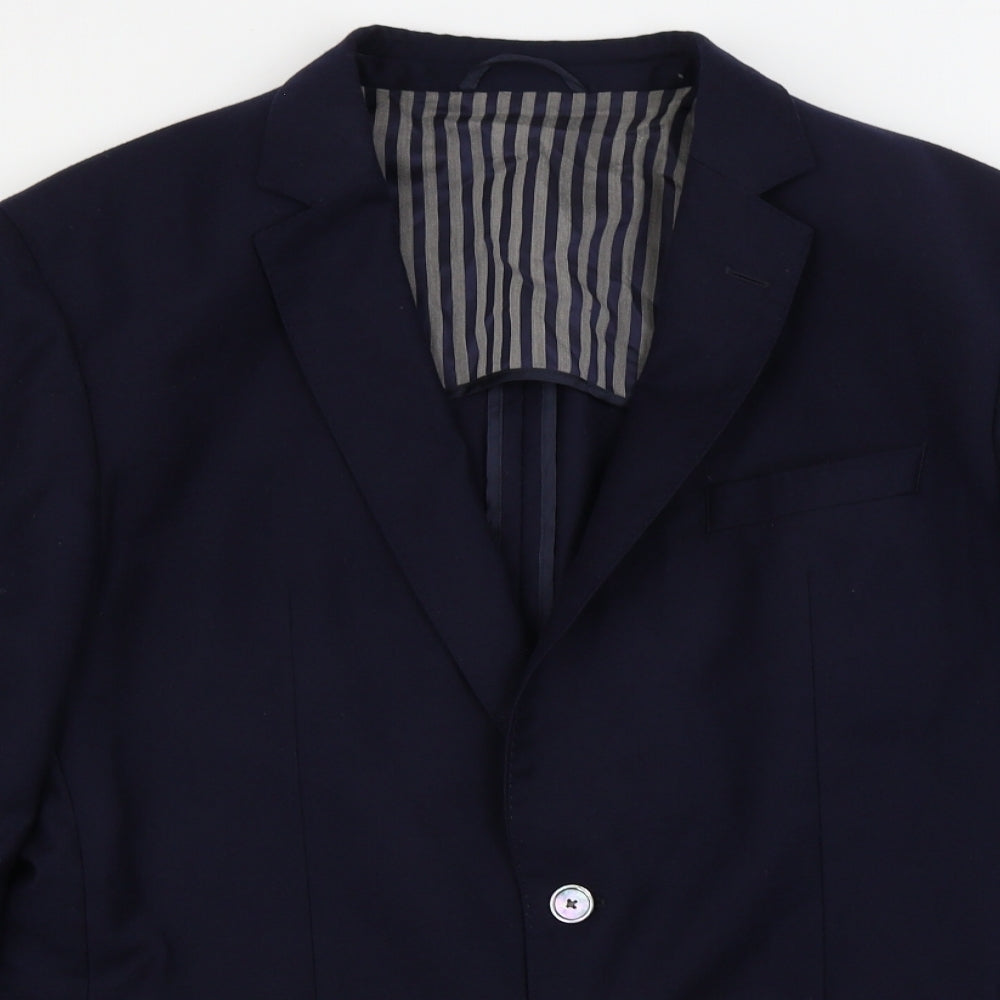 HUGO BOSS  Mens Blue   Jacket Blazer Size 40