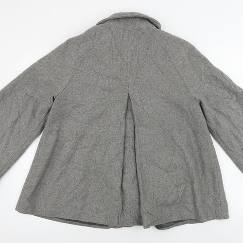 M&Co Womens Grey   Jacket Coat Size 12