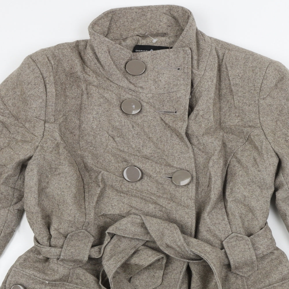 Dorothy Perkins  Womens Beige   Jacket Coat Size 16