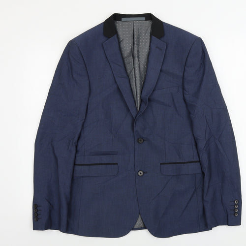 Burton  Mens Blue   Jacket Blazer Size 36