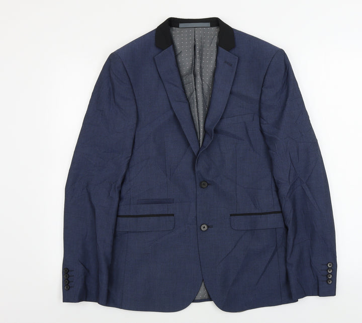 Burton  Mens Blue   Jacket Blazer Size 36