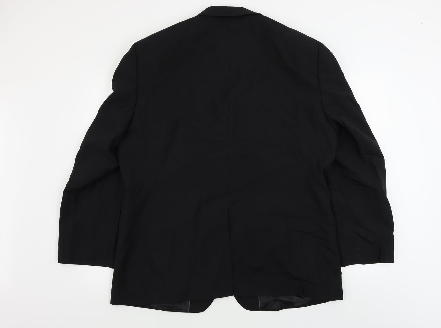 George  Mens Black   Jacket Blazer Size 44