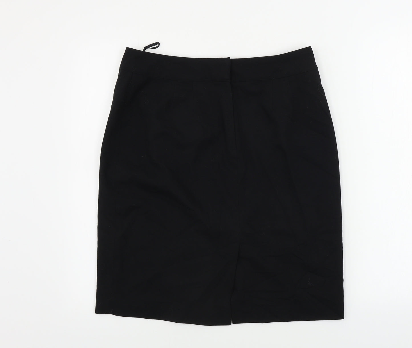 Hennes  Womens Black Paisley  Bandage Skirt Size 12