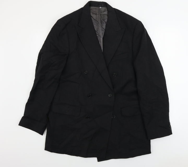 Marks and Spencer  Mens Black   Jacket Blazer Size 40