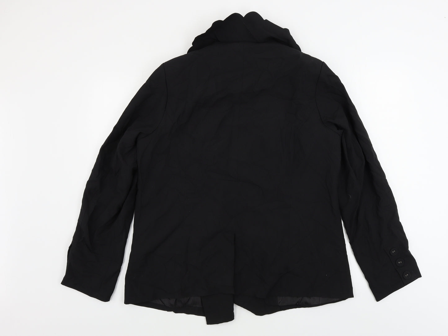 Fashion Union  Womens Black   Jacket Blazer Size 18