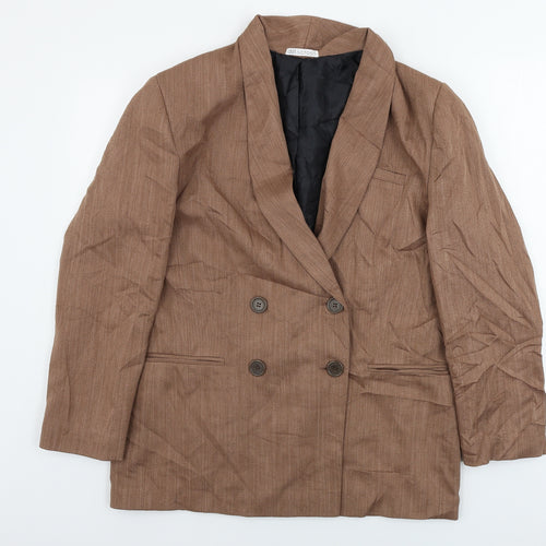 dot&cross Womens Brown   Jacket Blazer Size 40