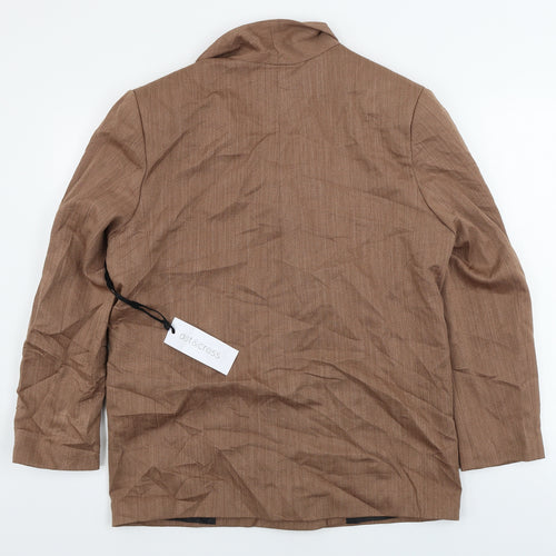 dot&cross Womens Brown   Jacket Blazer Size 40