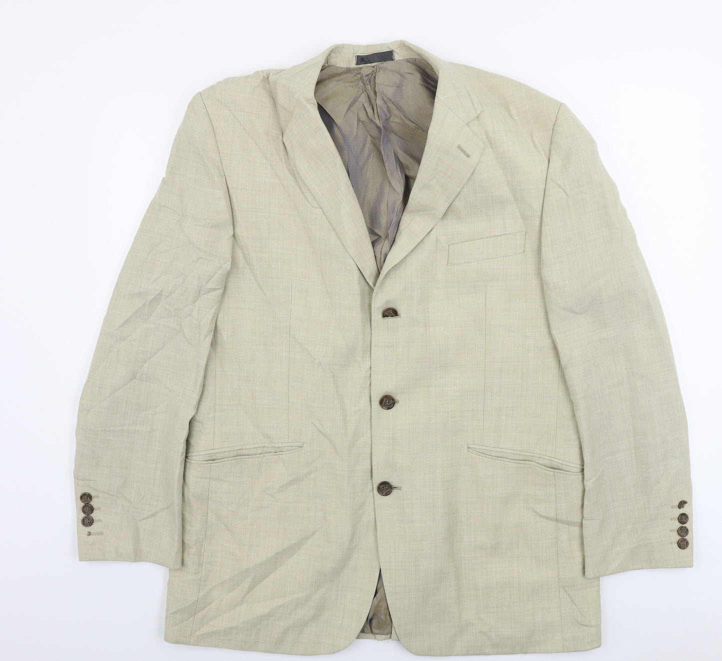 BHS Mens Beige   Jacket Blazer Size 42