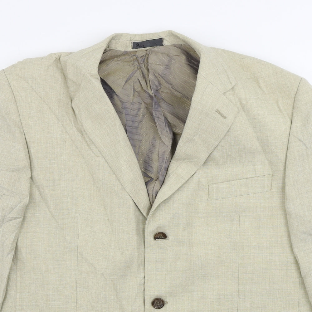 BHS Mens Beige   Jacket Blazer Size 42
