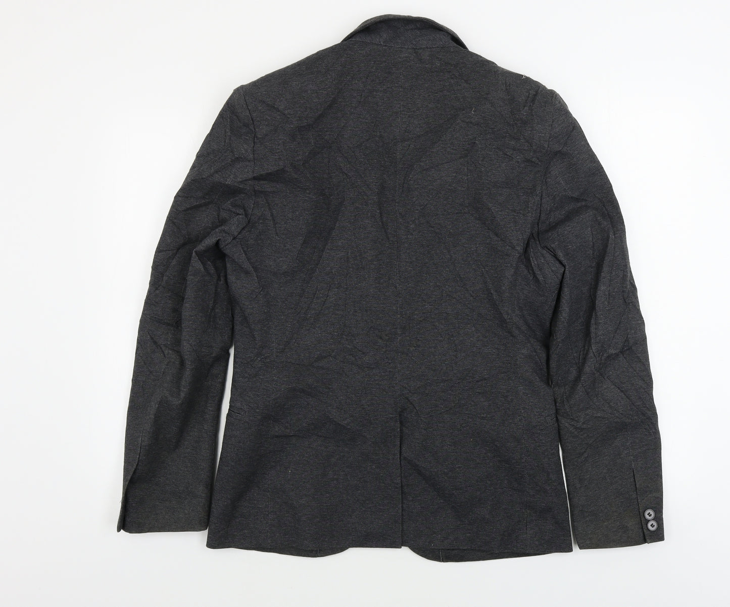 H&M Womens Grey   Jacket Blazer Size 10