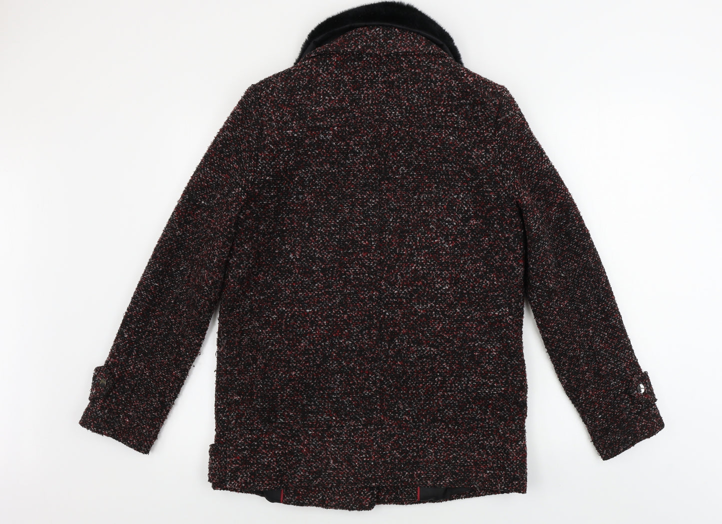 TU Womens Red   Jacket Coat Size 10