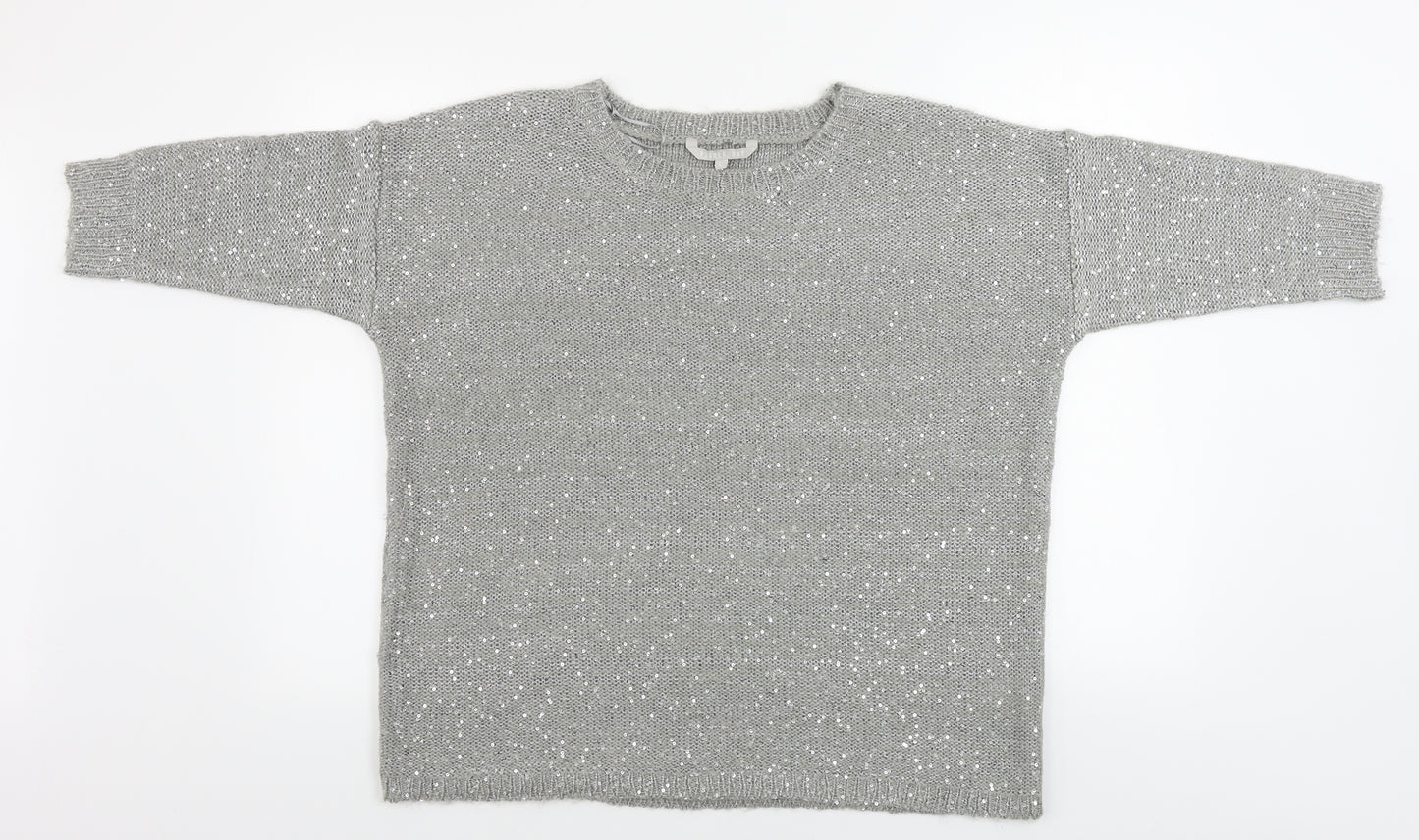 Pebble Bay  Womens Grey   Pullover Jumper Size L
