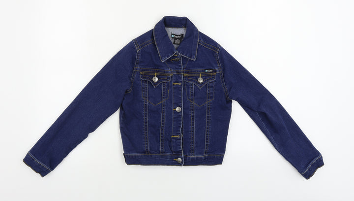 Tractor Girls Blue   Jacket Coat Size 10 Years