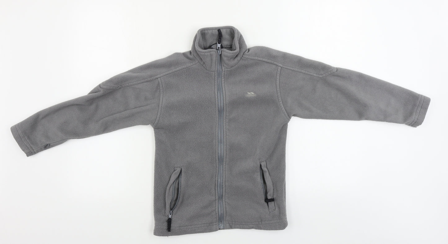trespass  Boys Grey   Full Zip Jumper Size 7-8 Years