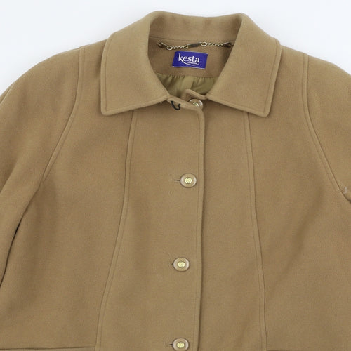 Kesta  Womens Brown   Jacket Coat Size 14