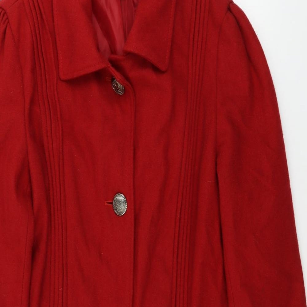 Therapy Womens Red   Jacket Coat Size 10