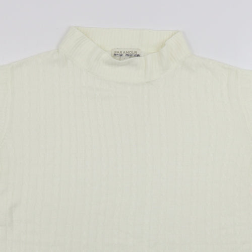 paramour   Womens Beige   Pullover Jumper Size L