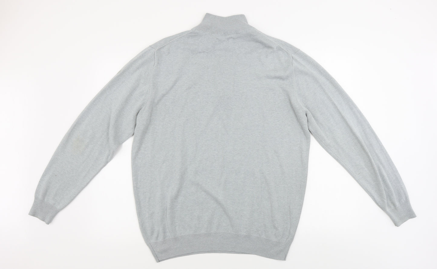 palm grave Womens Grey   Henley Jumper Size L
