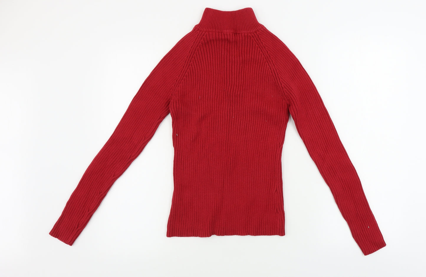 Dorothy Perkins  Womens Red   Henley Jumper Size 12