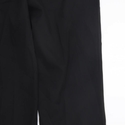 Internacionale Womens Black   Trousers  Size 14 L30 in