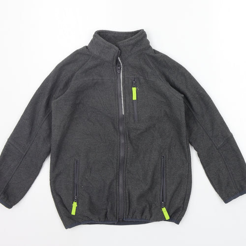 Crane Boys Grey   Jacket Coat Size 9-10 Years