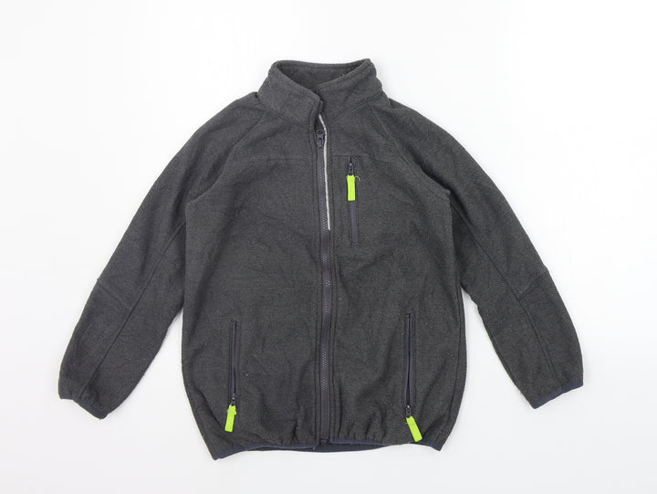 Crane Boys Grey   Jacket Coat Size 9-10 Years
