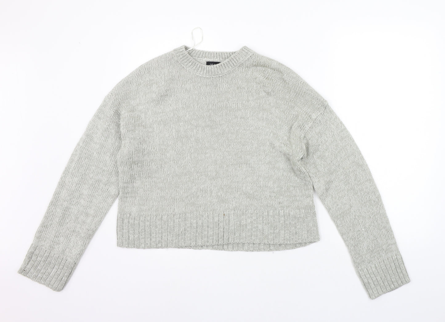 New Look Womens Grey   Pullover Jumper Size M